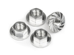 #103908 Serrated Flange Nut M4X10.8Mm (4Pcs)