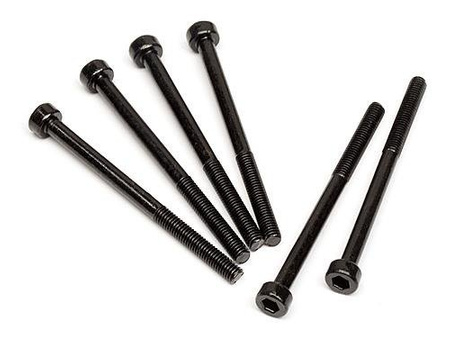 Cap Head Screw M3X42Mm (Black/6Pcs) #Z303