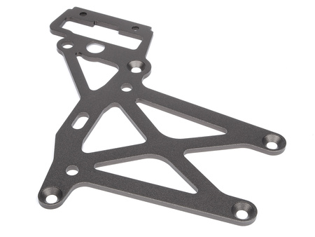 #102160 Rear Upper Plate (Gunmetal)