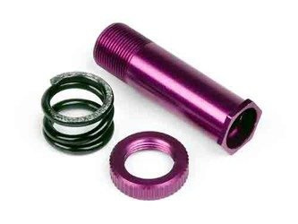 SERVO SAVER POST NUT SPRING SET (PURPLE)