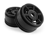 QuantumR Muscle Car Wheel (Black/2pcs) #150293