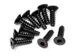 #94304 Tp. Flat Head Screw M3X10Mm (Hex Socket/10Pcs)