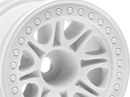 SPLIT 8 TRUCK WHEEL (2.2in/WHITE/2PCS) #113339