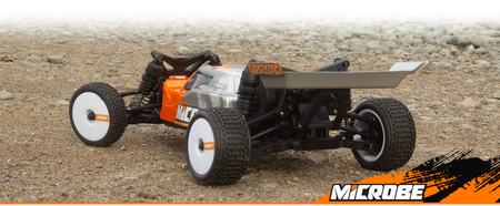 Samochód zdalnie sterowany RC #150802 Maverick Microbe 1/24th Buggy – Orange Model RC Auto