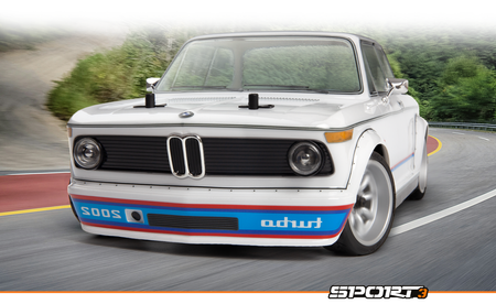 Samochód zdalnie sterowany RC #160937 Sport 3 BMW 2002 Turbo Model Auto RC