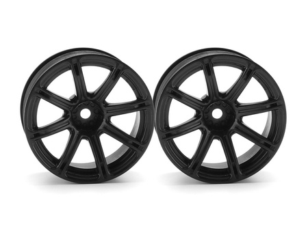 Work Emotion Xc8 Wheel 26Mm Black (9Mm Offset) #3308