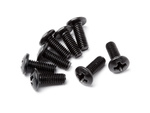 #MV25037 Button Head Screw M3x8 (8pcs)