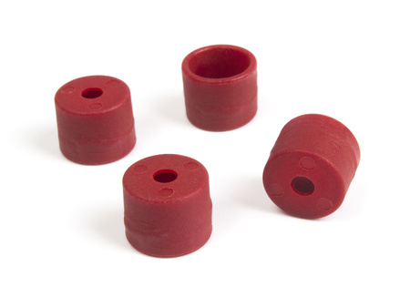 Wheel Washers (Red/4pcs) #150537