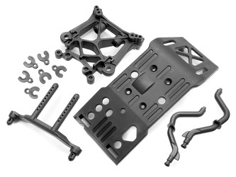 Skid Plate/Body Mount/Shock Tower Set #85234