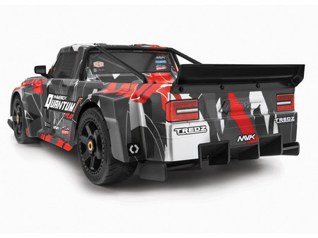 QuantumR Race Truck Body (Grey/Red) #150319