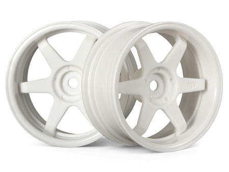 #3845 Te37 Wheel 26Mm White (6Mm Offset)