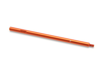 ALUMINUM REAR AXLE SHAFT 6.3x130mm (ORANGE) #103018