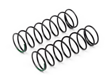 #MV29136 SHOCK SPRING FRONT SOFT 1.3X60X8.5 (GREEN/2PCS)