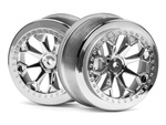 #116739 8-Shot Sc Wheel (Chrome/2Pcs)