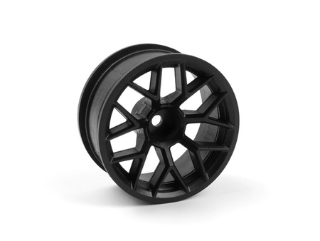 RTR WHEEL 26MM BLACK (6MM OFFSET/2PCS) #160400