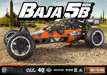 Baja 5B Gas SBK Kit (No Engine) #160323