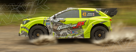 QuantumRX Rally Car - Fluoro Green #150361