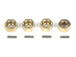 #161153 7mm Hex Hub Set (Brass/4pcs)