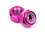 #Z867 Aluminum Lock Nut M4 (Purple/10Pcs)