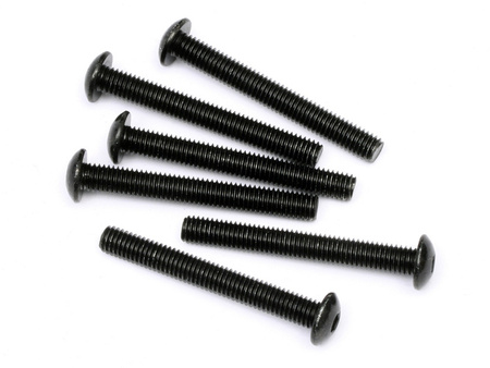 Button Head Screw M5X40Mm (Hex Socket/6Pcs) #94762