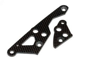 ENGINE MOUNT BRACE SET (WOVEN GRAPHITE/BAJA 5B)