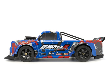 Samochód zdalnie sterowany RC #150312 QuantumR Flux 4S 1/8 4WD Race Truck - Blue/Red Model Auto RC