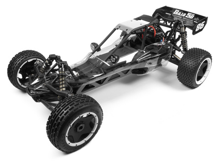 BAJA 5B-1F BUGGY CLEAR BODY WITH 2022 DECALS #160332