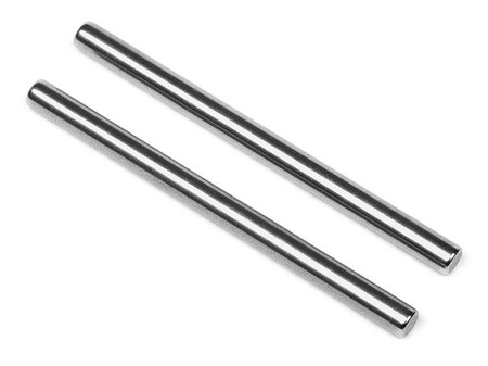 SUSPENSION SHAFT 3x43mm Silver (FRONT/OUTER) #67416