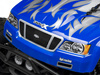 NITRO GT-2 TRUCK PAINTED BODY (BLACK/BLUE/SILVER)