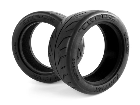 Tredz Vortex Belted Tire (95x42mm/2.6-3.0in/2pcs) #150298