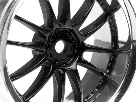 Work Xsa 02C Wheel 26Mm Chrome/Black (3Mm Offset) #3286