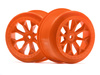 8-SHOT SC WHEEL (4.5mm Offset/ORANGE/2PCS) #120134