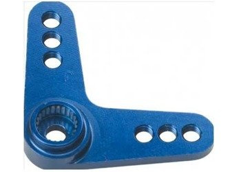 Blue Aluminium Servo Arm Throttle/Brake - Sanwa/KO