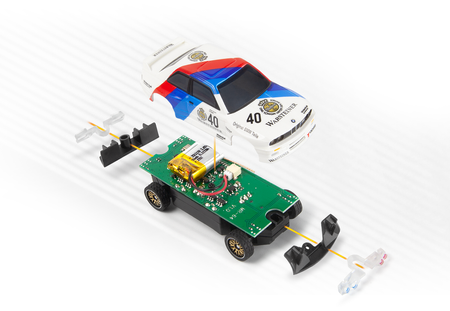 Samochód zdalnie sterowany RC #160992  Nano-TTR BMW M3 Warsteiner Model Auto RC