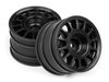 WR8 RALLY OFF-ROAD WHEEL BLACK (48x33mm/2pcs) #107970