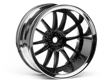 Work Xsa 02C Wheel 26Mm Chrome/Black (9Mm Offset) #3288