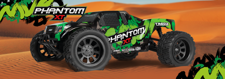 Samochód zdalnie sterowany RC #150600 Phantom XT 1:10 RTR Truggy Model Auto RC