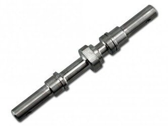 TITANIUM GEAR SHAFT 6X12X78MM SAVAGE/REPLACES 8608