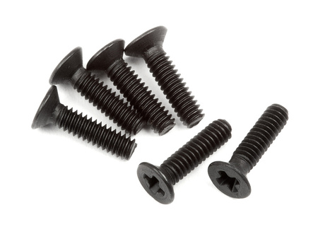 Flat Head Screw M2 x 8mm 6Pcs #MV28039