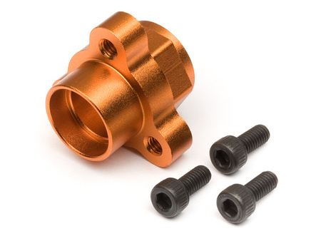 ALUMINUM GEAR DIFF HUB (ORANGE) #102828