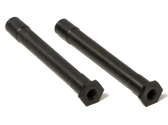 STEERING CRANK POST 6x49mm (BLACK/2pcs) #86090