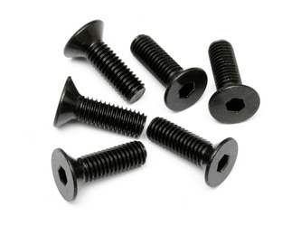 FLAT HEAD SCREW M5x16mm (HEX SOCKET/6pcs) #94730