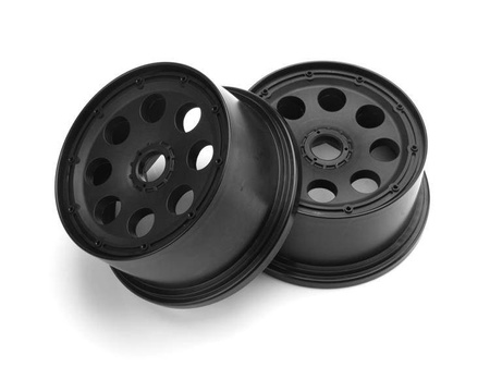 Outlaw Wheel Black (120X60Mm/-4Mm Offset/2Pcs) #3331