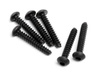 TP. BUTTON HEAD SCREW M3x18mm (6pcs) #94357