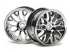 Mesh Wheel 26Mm (Chrome)(1Mm Offset) #3712