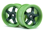 #113095 Work Meister S1 Wheel Green 26Mm (0Mm Os/2Pcs)