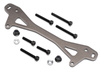 REAR SHOCK MOUNT PLATE A (GUNMETAL/+12mm) #87551