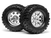 Mounted Super Mud Tire 165X88Mm Ringz Wheel Shncrm #4726