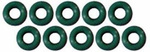 Perfect Silicone O ring 50 deg. Green (for shock)