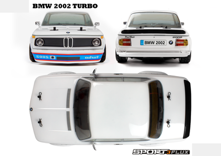 Samochód zdalnie sterowany RC #160938 Sport 3 BMW 2002 Turbo - Flux Model Auto RC